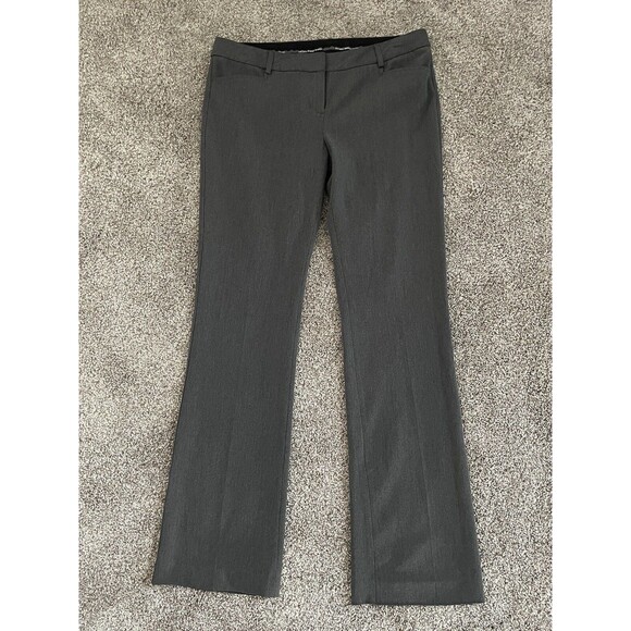 EXPRESS Design Studio Mid Rise Gray Flare Dress Pants Women’s Size 10 - Picture 3 of 12